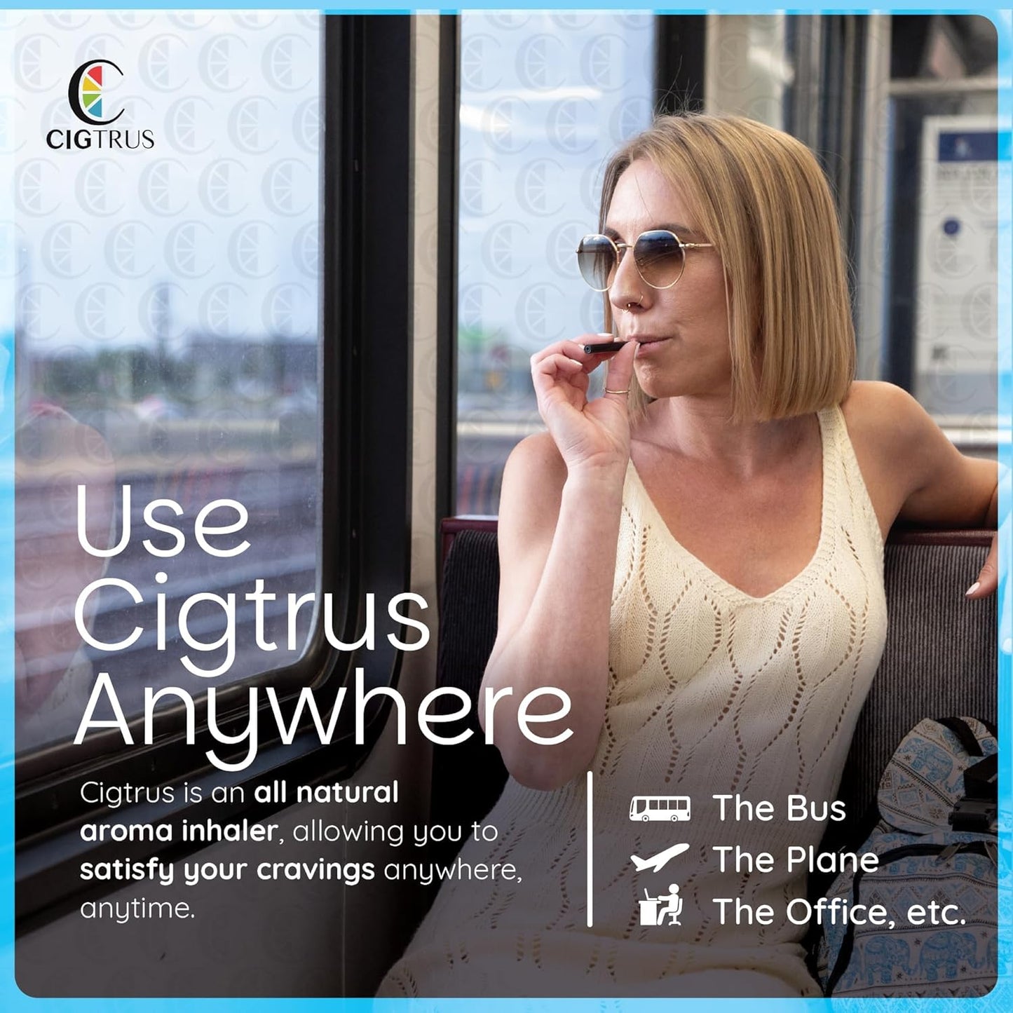 Craving Relief Inhaler (Various Packs) - Natural Smoking Alternative, Nicotine and Tobacco Free, Cigtrus Non-Electric Solution (Various Flavors)