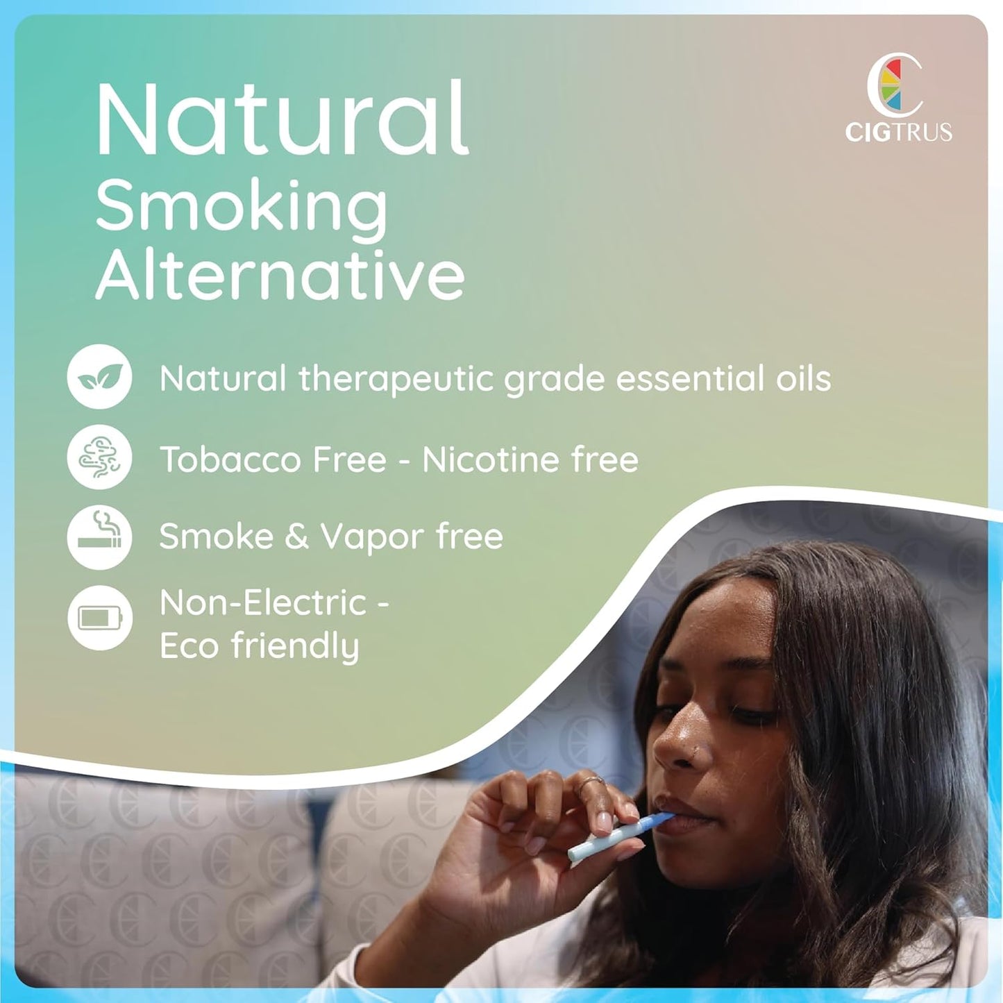 Craving Relief Inhaler (Various Packs) - Natural Smoking Alternative, Nicotine and Tobacco Free, Cigtrus Non-Electric Solution (Various Flavors)